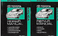 2004 TOYOTA CELICA Service Repair Shop Workshop Manual Set NEW