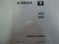 2004 Yamaha Outboards 40C 50C Service Manual Factory Boat OEM FACTORY Book ***