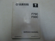 2004 Yamaha F75C F90C Service Repair Shop Manual LIT-18616-02-70 Factory OEM ***