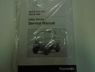 2005 2016 Kawasaki Mule 610 4x4 Mule 600 Utility Vehicle Service Shop Manual NEW