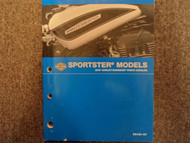 2007 Harley Davidson Sportster Models Parts Catalog Manual FACTORY OEM x NEW