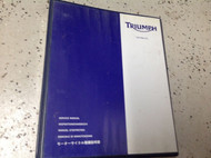 2005 2006 Triumph Daytona 675 Motorcycle Shop Repair Service Manual Factory