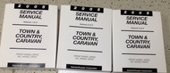 2005 Dodge Caravan Chrysler Town & Country Service Shop Repair Manual Set NEW