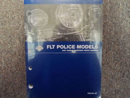 2007 Harley Davidson FLT Police Models Parts Catalog Manual FACTORY OEM NEW 2007