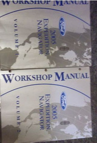 2005 Ford EXPEDITION Lincoln NAVIGATOR Repair Service Shop Manual Set FACTORY 05