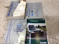 2005 FORD CROWN VICTORIA Service Shop Repair Manual Set W EWD Facts Bk + Acces