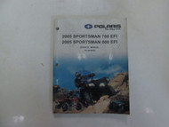 2005 Polaris Sportsman 700 800 EFI Service Repair Shop Workshop Manual NEW