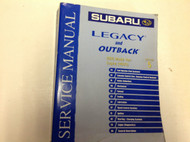 2005 Subaru Legacy Outback Engine (H6DO) Service Shop Repair Manual OEM