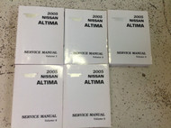 2005 Nissan ALTIMA Service Workshop Repair Shop Manual Set OEM NEW Engine Trans