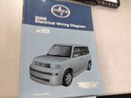 2005 Toyota SCION xB XB Electrical Wiring Diagram Service Shop Repair Manual EWD