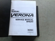 2005 SUZUKI VERONA Service Shop Repair Workshop Manual RP625 DEALERSHIP