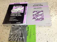 2005 TOYOTA AVALON Service Manual Volume 3 + EWD Chassis Body Electrical Set