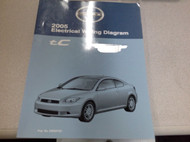 2005 Toyota SCION tC Electrical Wiring Diagram Service Shop Repair Manual EWD
