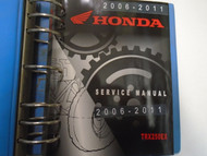 2006 2007 2008 2009 2010 2011 Honda TRX250EX Service Repair Manual OEM Used ***