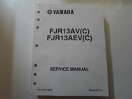 2006 2007 Yamaha FJR13AV FJR13AEV (C) Service Repair Shop Manual NEW