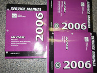 2006 CHEVY CHEVROLET IMPALA & MONTE CARLO Service Shop Repair Manual SET GM