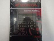 2006 Honda CRF250X CRF 250 X Service Shop Repair Workshop Manual NEW