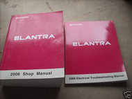 2006 HYUNDAI Elantra Service Repair Workshop Shop Manual Set W Wiring Diagram