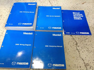 2006 Mazda5 Mazda 5 Service Repair Workshop Shop Manual Set W EWD Body + Lots