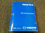 2006 Mazda RX-8 RX8 Service Repair Shop Workshop Manual OEM 2006