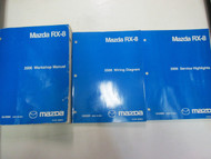 2006 Mazda RX-8 RX8 Service Workshop Repair Shop Manual Set W ETM + Highlights