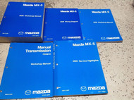 2006 Mazda MX-5 MX5 MIATA Service Shop Repair Workshop Manual Set OEM W EWD +