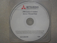 2006 MITSUBISHI LANCER EVOLUTION Service Shop Repair Manual CD FACTORY NEW