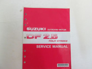 2006 Suzuki Outboard Motor DF2.5 Four Stroke Service Manual FACTORY OEM