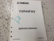 2006 Yamaha YXR45FAV Service Shop Repair Workshop Manual OEM FACTORY 06