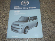 2006 Toyota SCION xB Electrical Wiring Diagram Troubleshooting Manual EWD OEM