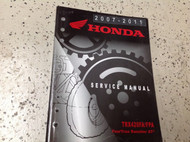 2007 2008 2009 2013 Honda TRX420FE FM TE TM Fourtrax Rancher Service Shop Manual