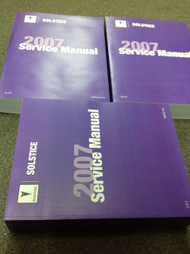2007 GM PONTIAC SOLSTICE Service Shop Repair Workshop Manual Set FACTORY NEW