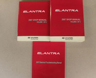 2007 HYUNDAI Elantra Service Repair Shop Workshop Manual Set W EWD Factory
