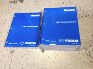 2007 Mazda 5 Mazda5 Service Repair Shop Workshop Manual Set w EWD OEM