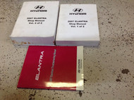 2007 HYUNDAI Elantra Service Repair Shop Workshop Manual Set W EWD Factory Worn