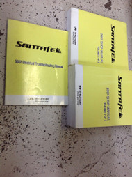 2007 Hyundai SANTA FE Service Repair Shop Workshop Manual Incomplete Set OEM