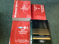 2007 LINCOLN TOWN CAR Service Repair Shop Manual Set W EWD & PCED + Inspection