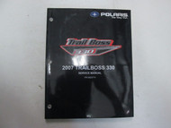 2007 Polaris TRAIL BOSS 330 Service Repair Shop Workshop Manual FACTORY NEW
