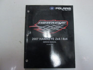 2007 Polaris Hawkeye 2x4 4x4 Service Repair Shop Workshop Manual NEW Factory