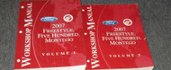 2007 OEM SET FORD FREESTYLE FIVE HUNDRED 500 MONTEGO Service Shop Repair Manual