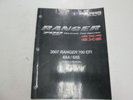 2007 Polaris Ranger 700 Twin EFI 4x4 6x6 Service Workshop Repair Manual NEW