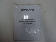2007 Polaris Snowmobile Wiring Diagram Packet Manual NEW FACTORY DEAL 9920688 07