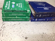 2008 FORD ESCAPE & ESCAPE HYBRID Service Shop Repair Manual Set W Trans Bk EWD