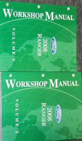 2008 FORD RANGER TRUCK Service Shop Repair Workshop Manual Set OEM Factory