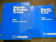2008 Mazda B-Series Truck Service Repair Workshop Shop Manual Set W EWD OEM