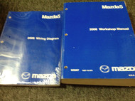 2008 Mazda5 MAZDA 5 Service Repair Shop Workshop Manual Set W EWD OEM