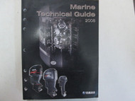 2008 Yamaha Marine Technical Guide LIT-18865-01-08 Factory OEM ***