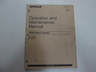 2009 Caterpillar 160M Motor Grader Operation & Maintenance Manual STAINED OEM 09