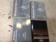 2009 Ford Econoline E-Series Van Service Shop Repair Manual Set OEM + Factory