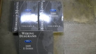 2009 Ford Econoline E-Series Van Service Shop Workshop Repair Manual Set OEM